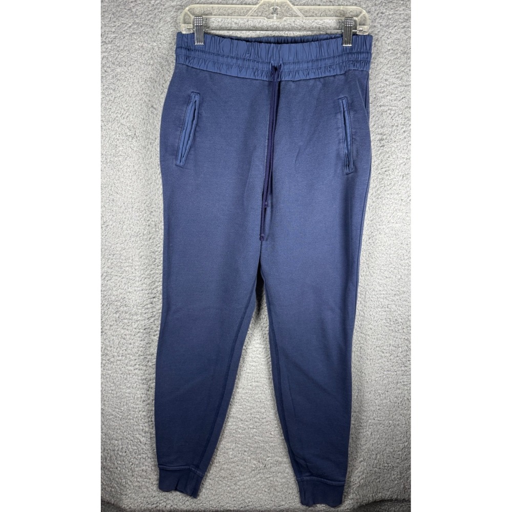 John Elliott Sweatpants Mens Large 3 Blue Jogger Elastic Cuffs Drawstring USA